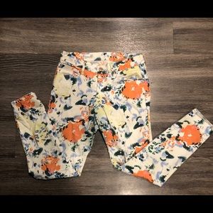 Floral Legging Jeans